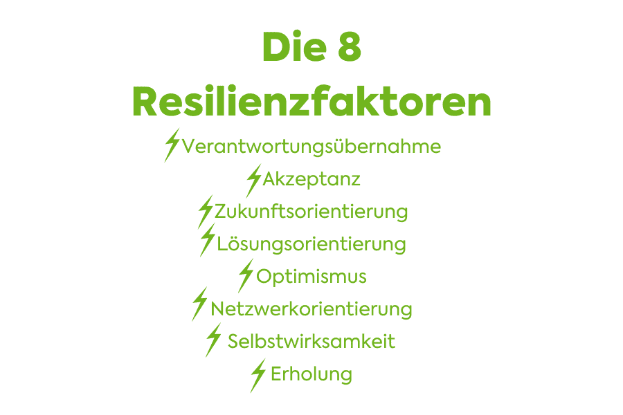 Die 8 Resilienzfaktoren